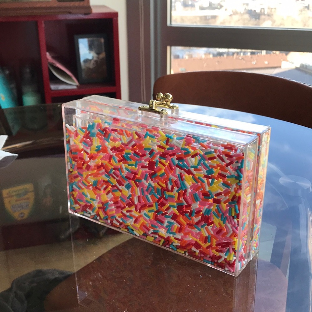 Sprinkles clutch